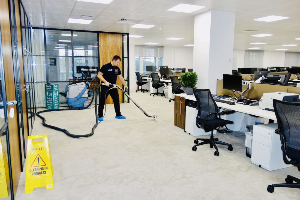 carpet cleaning office